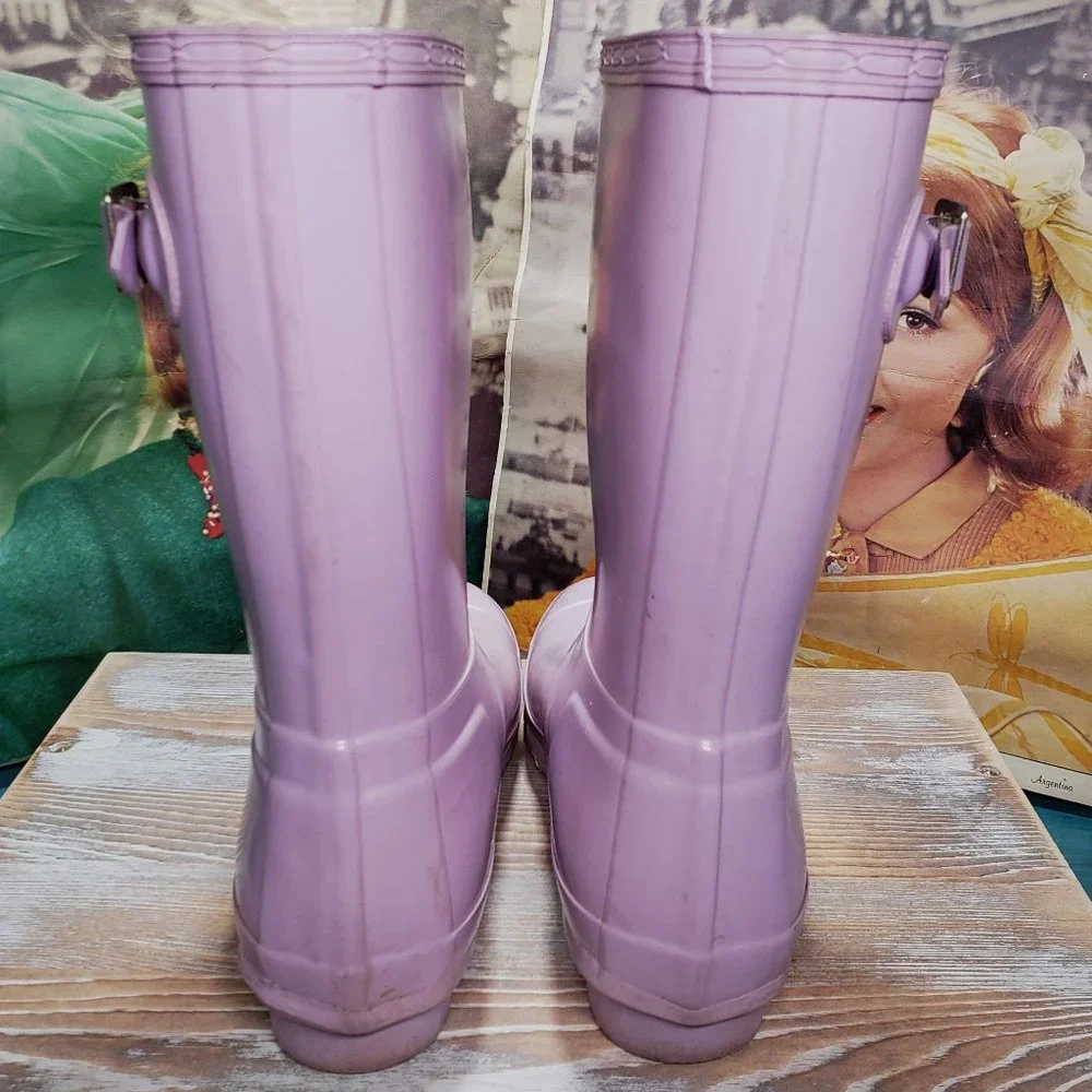 Hunter Purple Rain Boots